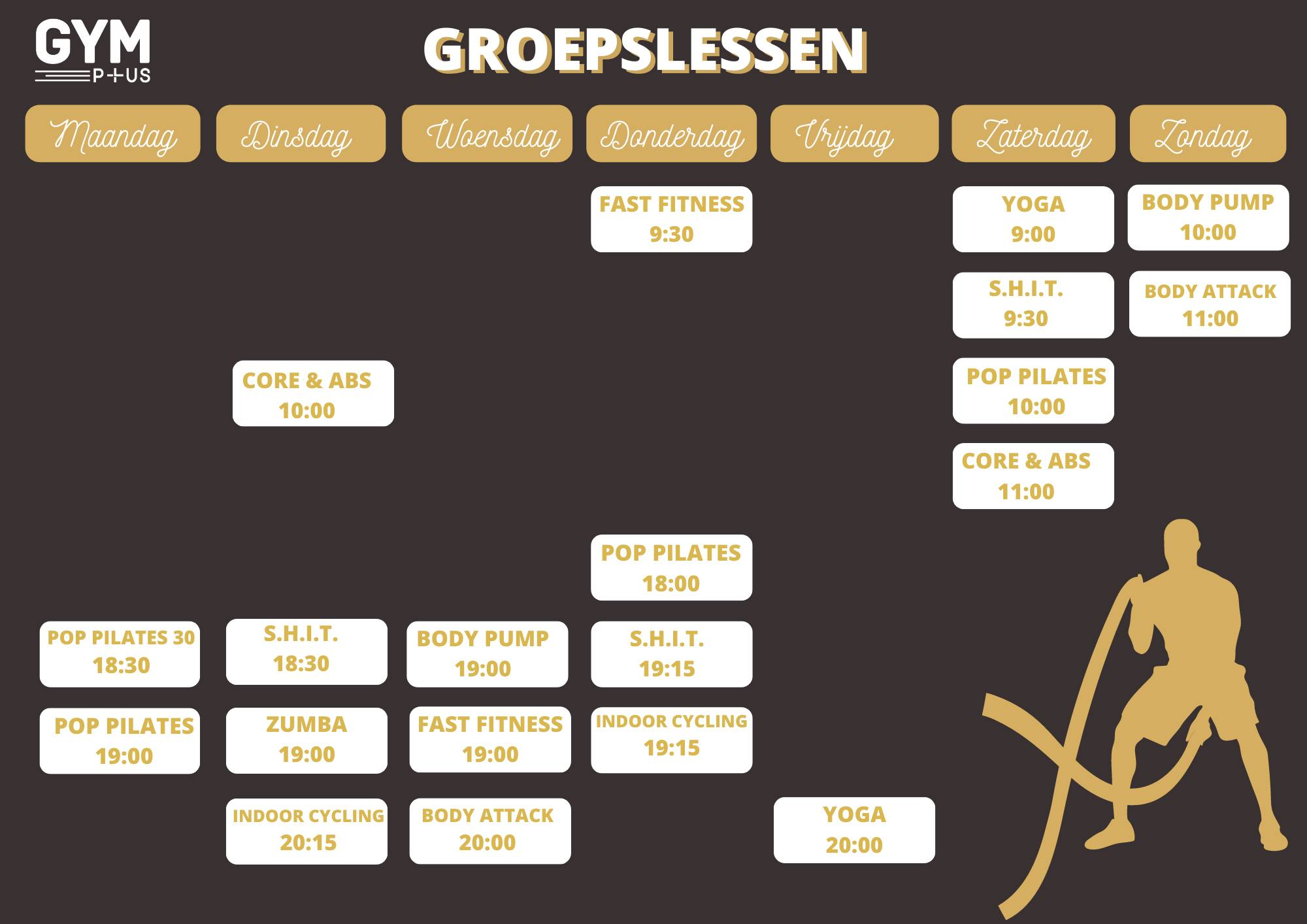 groepslessen aalst